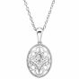 Filigree Diamond Necklace