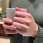 18K White Gold Grand Aire Diamond Band