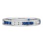 18K White Gold Eternity Band