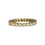 Bezel White Diamond Band