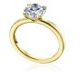 18K Semi-Mount Engagement Ring