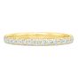 18K Yellow Gold Shared Prong-Set Diamond Band