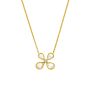 Fine Vine White Diamond Necklace
