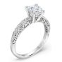 18K Diamond Engagement Ring