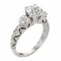 18K Diamond Engagement Ring