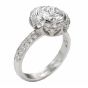 18K Diamond Engagement Ring