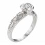 18K Diamond Engagement Ring