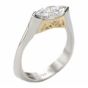 18K Diamond Engagement Ring