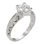 18K & Diamond Engagement Ring