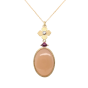 Peach Moonstone Pendant