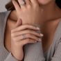 Diamond Stackable Wedding Band - Madeleina