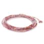 Multi-colored Spinel Wrap Bracelet - Necklace