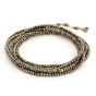 Pyrite Wrap Bracelet - Necklace