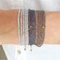 Iolite Wrap Bracelet - Necklace