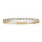 Mixed Metal Elongated Kite Bangle
