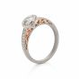 18K Diamond Engagement Ring