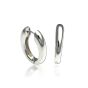 Oval Huggie Earrings