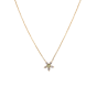 Peridot & Diamond Star Pendant