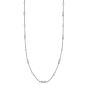 Barrel White Diamond Chain