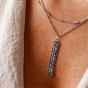 Barrel White Diamond Chain