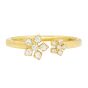 Enchanted Garden Toi et Moi White Diamond Ring