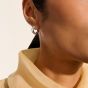 Crossover Hoop Earrings