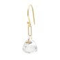 Crystal Paper Clip Earrings