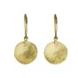 Hammered Disc Earrings