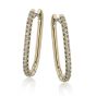 Diamond Hoop Earring