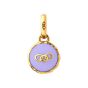 Lavender Macaron Charm