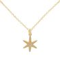 Diamond Center Star Necklace