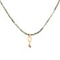 Gemstone Charm Clasp Necklace