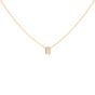 Diamond Pave 'Boulder' Bead Necklace