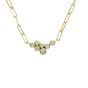"Bubble Tea" Diamond Necklace
