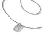 Surf Pave Pendant Necklace