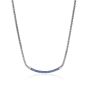 Blue Sapphire Pave Necklace