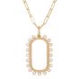Mist White Diamond Pendant