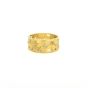 18K Yellow Gold Flower Band
