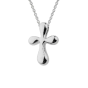 Tear Drop Cross Pendant