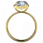 18K Semi-Mount Engagement Ring
