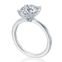 Platinum Semi-Mount Engagement Ring