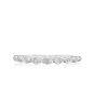 Delicate Marquise Bezel Set Diamond Band