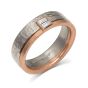 18K Two-Tone Band