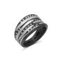 Platinum Silver Stripe Cigar Band