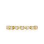Delicate Marquise Bezel Set Diamond Band