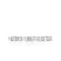 Round and Baguette Alternating Diamond Band