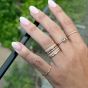 Gold Wavy Stardust Band