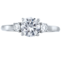 Platinum Semi-Mount Engagement Ring
