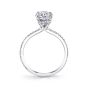 Round Cut Classic Engagement Ring - Maryam