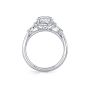 Round Cut Engagement Ring - Linnea